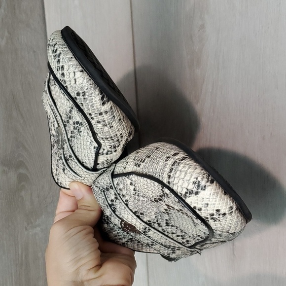 Circus by Sam Edelman Womens Hal Animal Snake Print mules shoes sz 9.5M - Picture 5 of 13